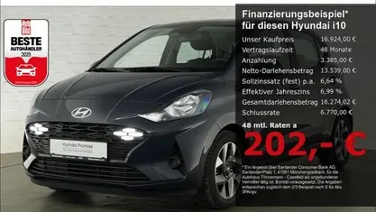 Grau Gebraucht 2025 Hyundai i10 Trend Kleinwagen | 16.924 € (Fairer Preis)