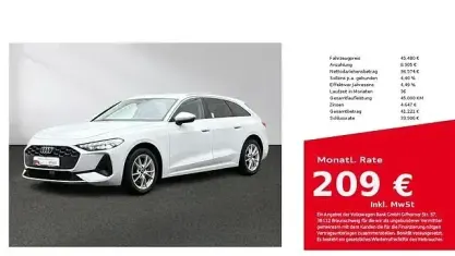 Brugt Audi A5 Sport 204 HK (150 kW) 2025 Hvid Stationcar