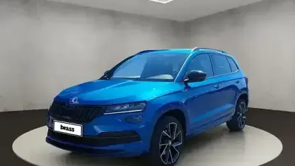 Gebraucht Skoda Karoq SportLine 150 PS (110 kW) 2022 Raceblau metallic SUV