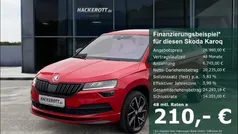 Rot Gebraucht 2022 Skoda Karoq SportLine SUV | 26.980 € (Fairer Preis)