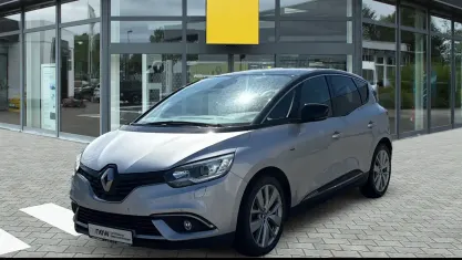 Gebraucht Renault Scénic IV LIMITED Deluxe 120 PS (88 kW) 2020 Zweifarbig: platingrau und blackpearlschwarz (grau) Van / Kleinbus