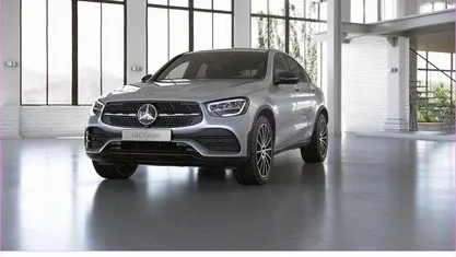 Gebraucht Mercedes GLC300 AMG 245 PS (180 kW) 2024 Lack hightechsilber Coupé
