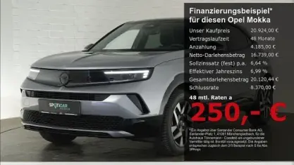 Gebraucht Opel Mokka 131 PS (96 kW) 2025 Grau SUV
