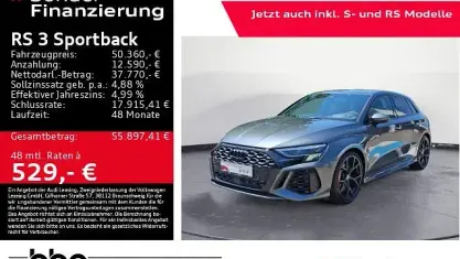 Gebraucht Audi RS3 Sport 400 PS (294 kW) 2023 Grau Limousine
