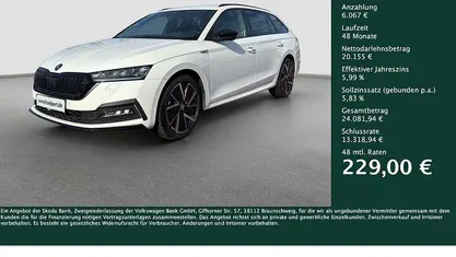 Gebraucht 2022 Skoda Octavia SportLine Kombi | 26.222 € (Fairer Preis)