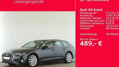 Schwarz Gebraucht 2022 Audi A6 Sport Kombi | 30.899 € (Superpreis)
