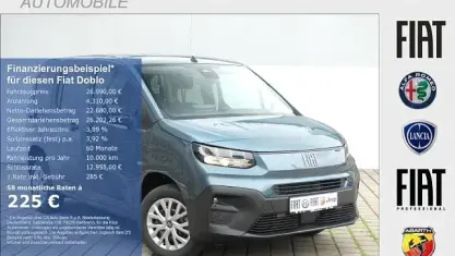 Neu Fiat Doblò Comfort 131 PS (96 kW) 2026 Libeccio blau metallic Van / Kleinbus