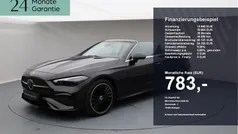 Metalliclack obsidianschwarz Gebraucht 2024 Mercedes CLE200 AMG Cabrio | 67.650 €