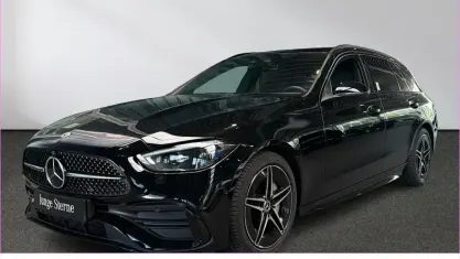 Gebraucht Mercedes C300 AMG 265 PS (194 kW) 2023 Unilack schwarz Kombi