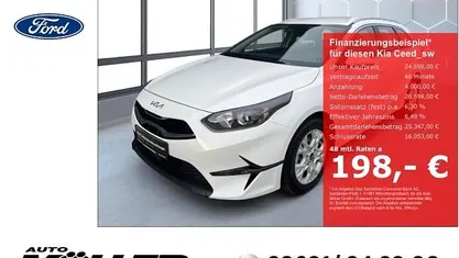 Weiß Gebraucht 2025 Kia Ceed Sportswagon Vision Kombi | 24.698 € (Guter Preis)