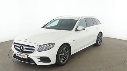 Gebraucht Mercedes E300 AMG line 122 PS (89 kW) 2019 Weiß Kombi