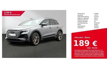 Gebraucht Audi Q4 e-tron Ambiente 219 kW (299 PS) 2023 Taifungrau metallic SUV