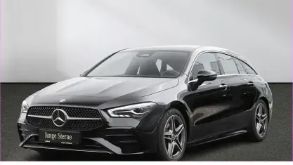 Gebraucht Mercedes CLA200 Shooting Brake AMG 163 PS (119 kW) 2025 Unilack nachtschwarz Kombi