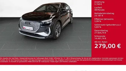 Gebraucht 2022 Audi Q4 Sportback e-tron Comfort SUV | 28.930 € (Fairer Preis)