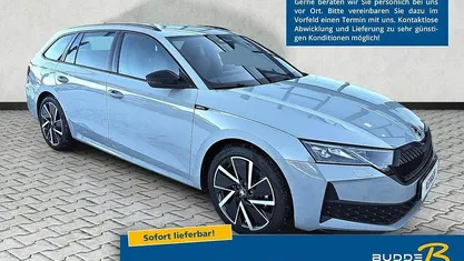 Stahlgrau Neu 2025 Skoda Octavia SportLine Kombi | 38.490 € (Guter Preis)
