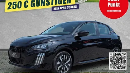 Neu Peugeot e-208 Style 100 kW (136 PS) 2025 Met. perla nera schwarz Kleinwagen