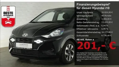 Phantom black Gebraucht 2025 Hyundai i10 Trend Kleinwagen | 16.824 € (Fairer Preis)