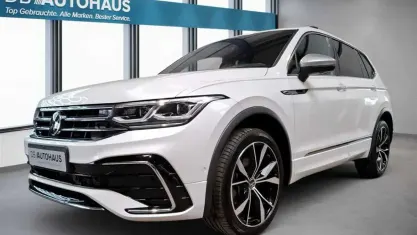 Gebraucht VW Tiguan Allspace R-line 200 PS (147 kW) 2024 Weiß SUV