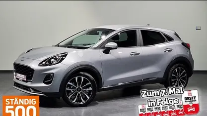 Silber, solar silver metallic Gebraucht 2023 Ford Puma Titanium X SUV | 22.990 € (Fairer Preis)