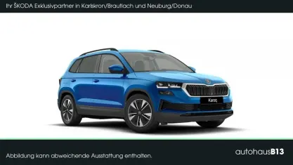 Neu Skoda Karoq Tour 150 PS (110 kW) 2026 Raceblau metallic SUV