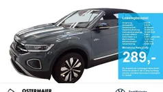 Petroleum blue metallic Gebraucht 2025 VW T-Roc Cabriolet Goal Cabrio | 28.950 € (Superpreis)