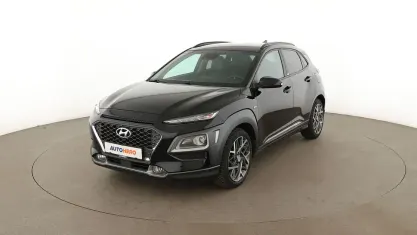 Gebraucht Hyundai Kona Premium 141 PS (103 kW) 2020 Schwarz SUV