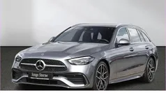 Grau Gebraucht 2023 Mercedes C180 AMG | 36.970 € (Fairer Preis)