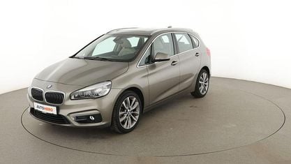 Brugt BMW 218 Active Tourer Luxury Line 136 HK (100 kW) 2015 Grå MPV