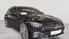 Obsidianschwarz metallic Gebraucht 2022 Mercedes E300 AMG line Kombi | 34.990 € (Fairer Preis)
