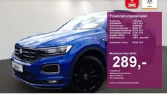 Ravennablau metallic schwarz Gebraucht 2021 VW T-Roc Cabriolet Beats Cabrio | 29.820 € (Fairer Preis)