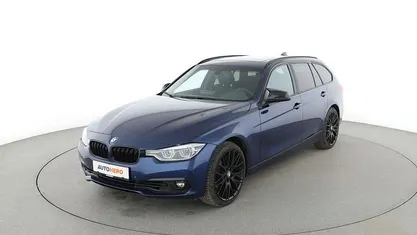 Gebraucht BMW 320 Advantage 184 PS (135 kW) 2019 Blau Kombi