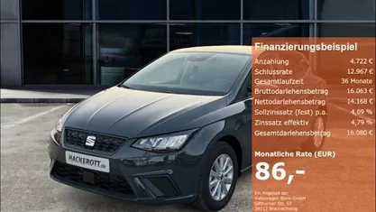 Fjordblau Gebraucht 2025 Seat Ibiza Kleinwagen | 18.890 € (Fairer Preis)