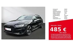 Schwarz Gebraucht 2023 Audi A4 S-Line Kombi | 33.880 € (Fairer Preis)