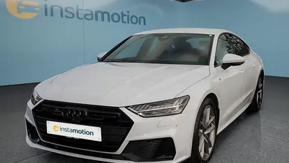 Weiß Gebraucht 2022 Audi A7 S-Line Kleinwagen | 40.949 € (Fairer Preis)