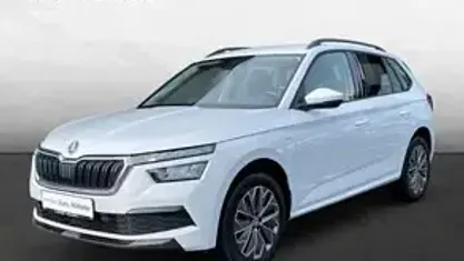 Gebraucht Skoda Kamiq Tour 150 PS (110 kW) 2022 Moonweiss metallic SUV
