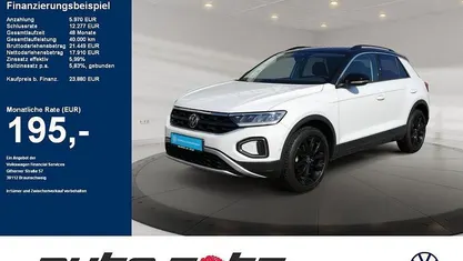 Gebraucht VW T-Roc Life 110 PS (80 kW) 2022 Weiß SUV