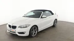 Weiß Gebraucht 2015 BMW 218 Advantage Cabrio | 15.860 € (Fairer Preis)