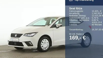 Gebraucht Seat Ibiza Reference 80 PS (58 kW) 2022 Weiß Limousine