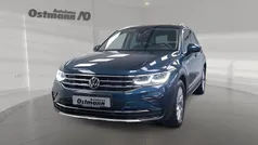 Nightshade blue Gebraucht 2021 VW Tiguan Elegance SUV | 31.550 € (Fairer Preis)
