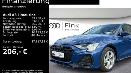 Gebraucht Audi A3 S-Line 150 PS (110 kW) 2025 Ascariblau metallic Limousine