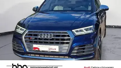Gebraucht Audi SQ5 Design 347 PS (255 kW) 2020 Navarrablau metallic SUV