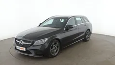 Grau Gebraucht 2019 Mercedes C220 AMG line Kombi | 25.230 € (Fairer Preis)