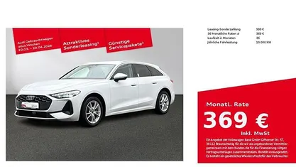 Gebraucht Audi A5 Sport 204 PS (150 kW) 2025 Gletscherweiß Kombi