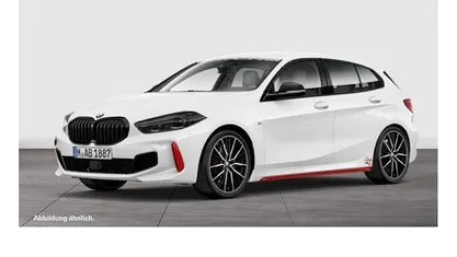 Weiß Gebraucht 2021 BMW 128 M Sport Limousine | 27.990 € (Fairer Preis)
