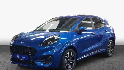 Desert island blue metallic Gebraucht 2024 Ford Puma ST-Line SUV | 23.549 € (Superpreis)