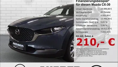 Gebraucht Mazda CX-30 Selection 122 PS (89 kW) 2021 Grau SUV