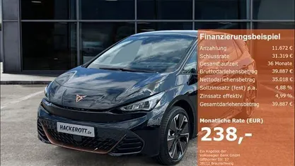 Schwarz Neu 2025 Cupra Born VZ2 Kleinwagen | 46.690 € (Fairer Preis)