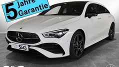 Unilack polarweiß Gebraucht 2025 Mercedes CLA200 Shooting Brake AMG Kombi | 44.690 €