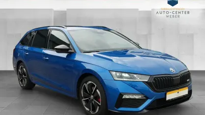 Occasion Skoda Octavia RS 200 ch (147 kW) 2021 Bleue Break