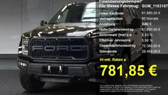 Agate black Gebraucht 2020 Ford F-150 Raptor Abholung | 61.890 € (Guter Preis)